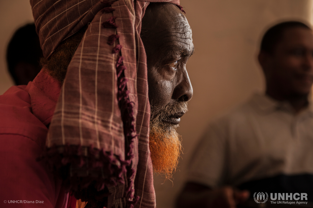old Somali man with beard